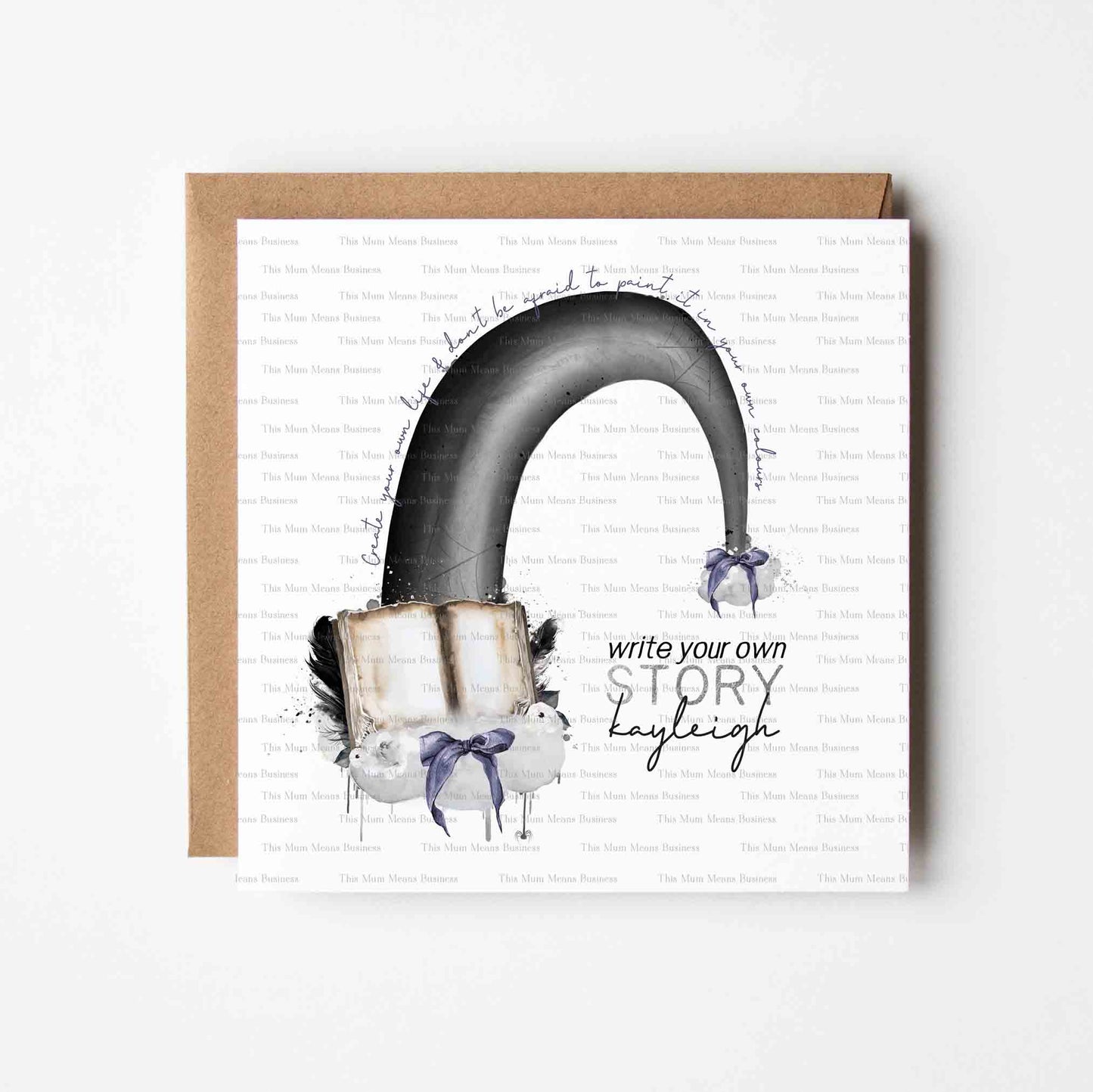 Gothic Wonky Rainbow