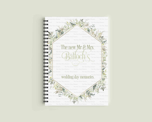 Botanical Wedding Memories - Hexagon-ish