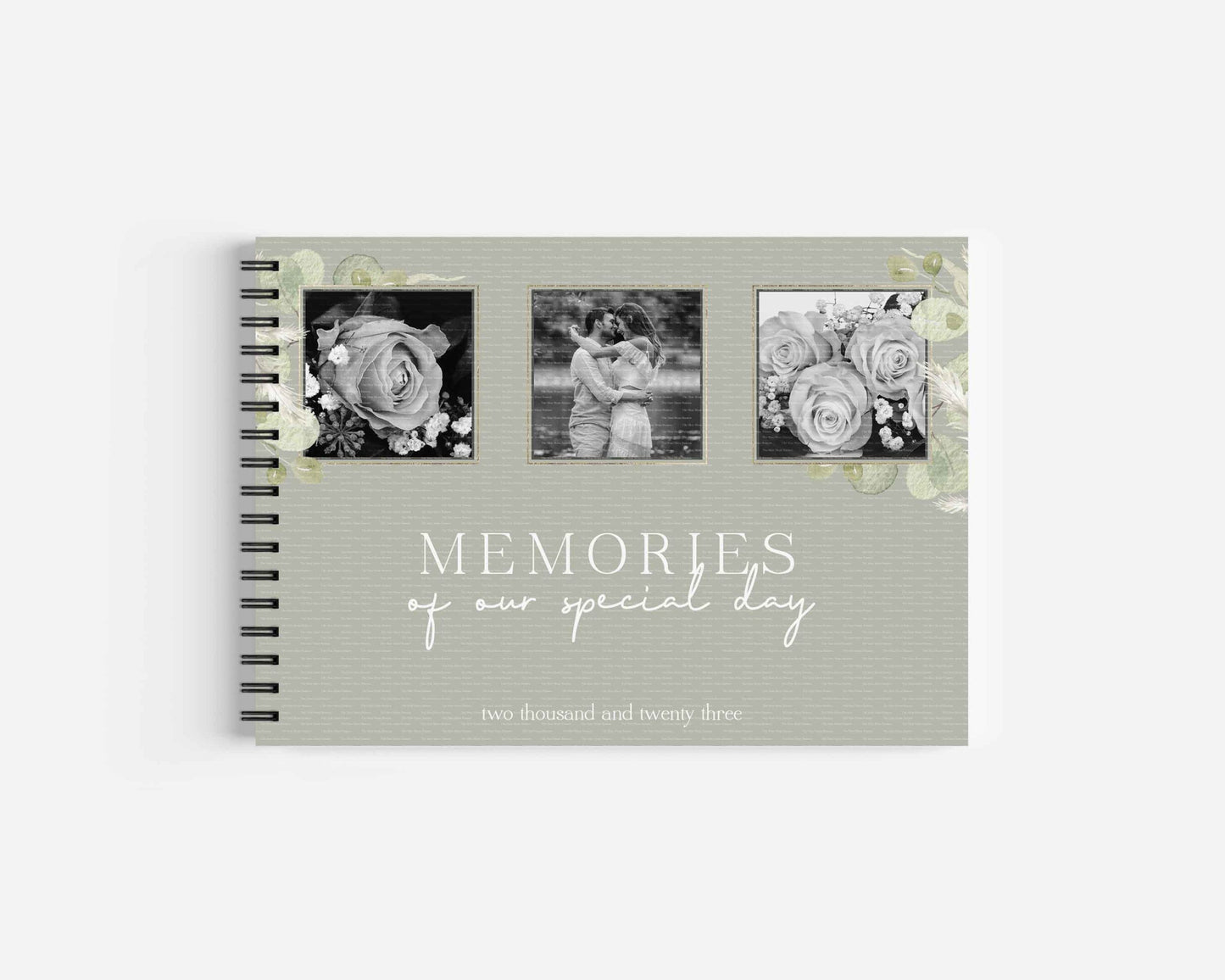 Bargain Botanical Photo Memory Book