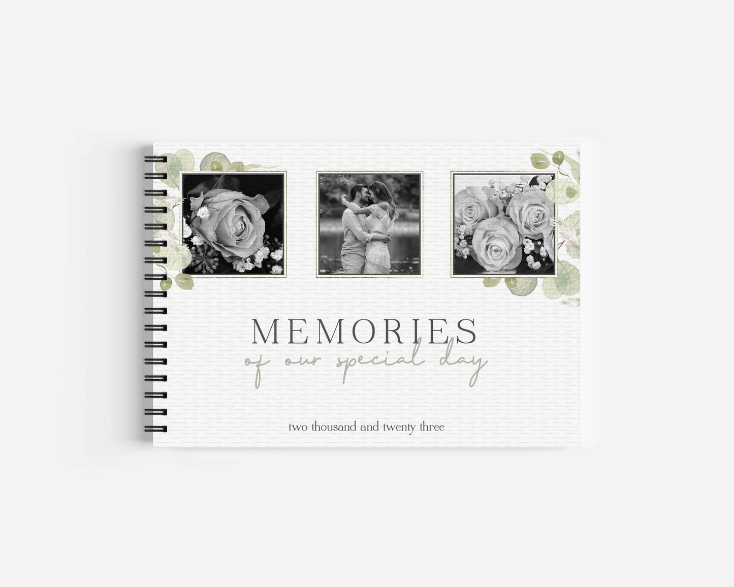 Bargain Botanical Photo Memory Book
