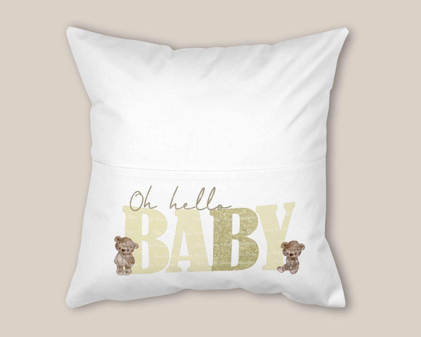 Baby Yellow Mixed Alphabet