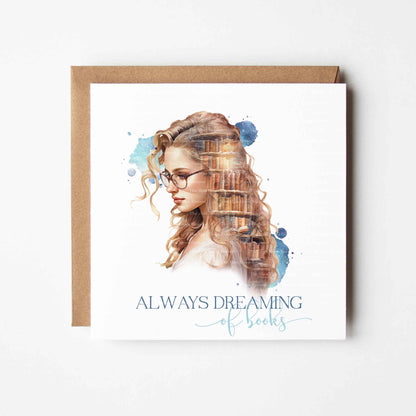 Always Dreaming of Books - Blonde Hair Down