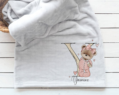Baby Doodle Bear Set - Girl