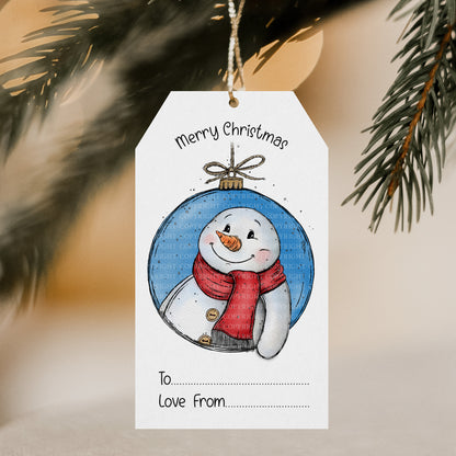 Snowman Baubles