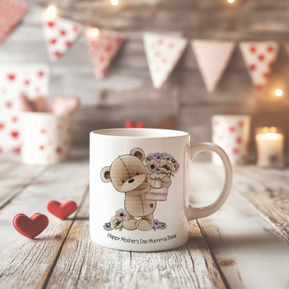 Bear Flower Bucket