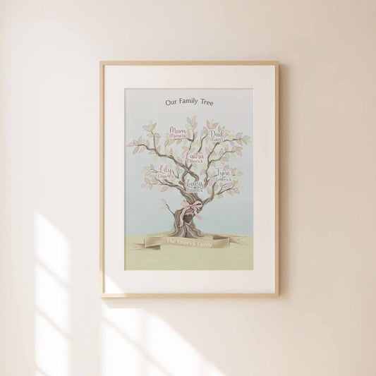 Boho Family Tree