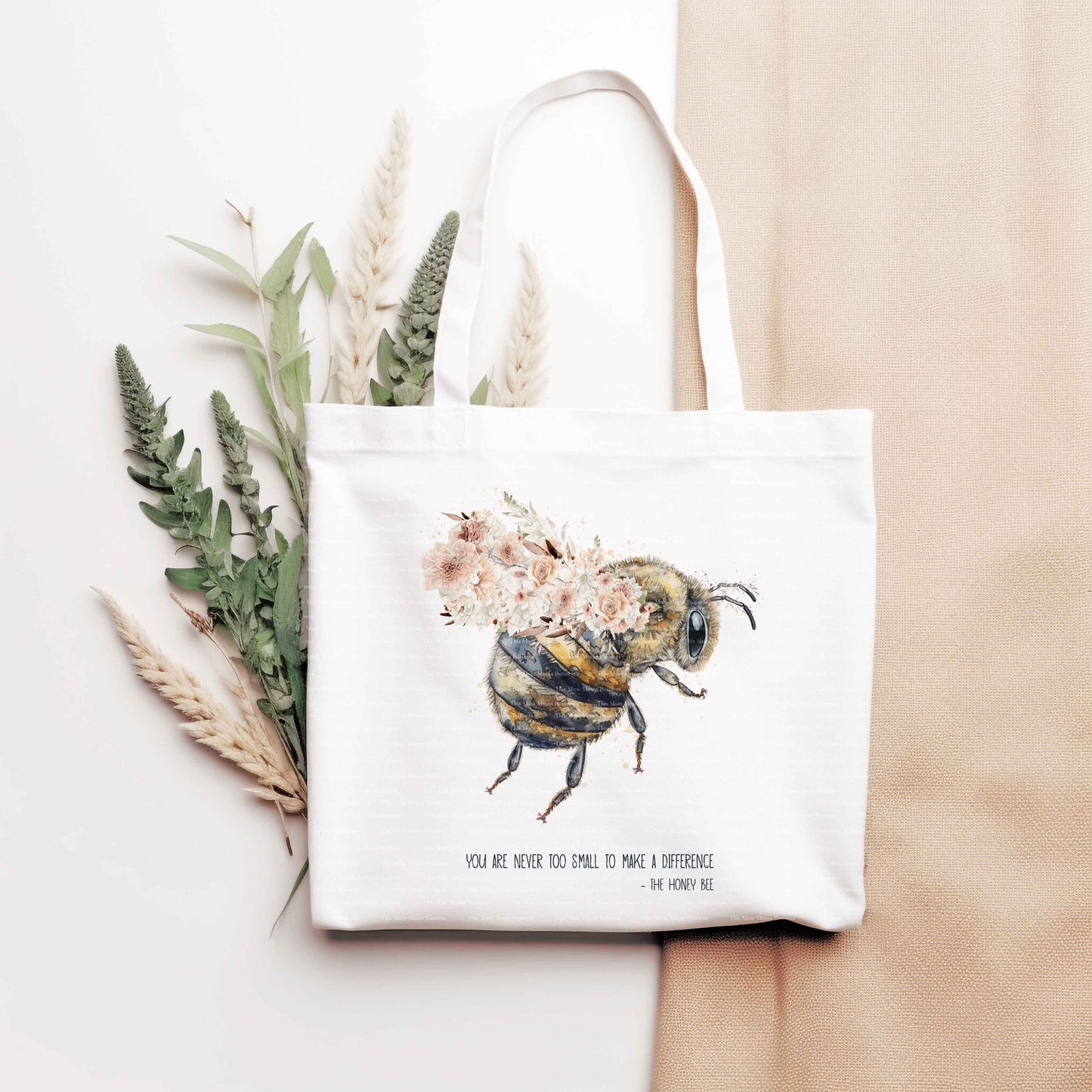 Boho Floral Bee