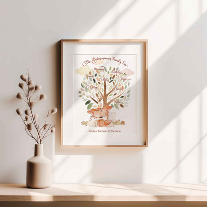 Boho Fox Family Trees