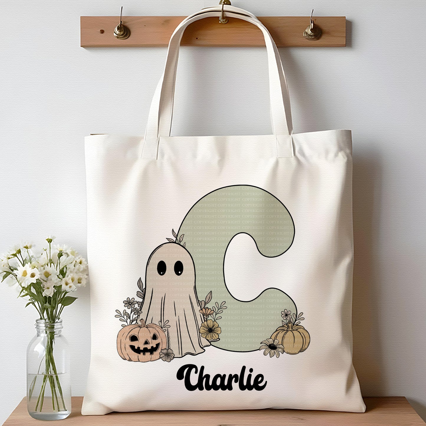 Bootanical Ghost Alphabet