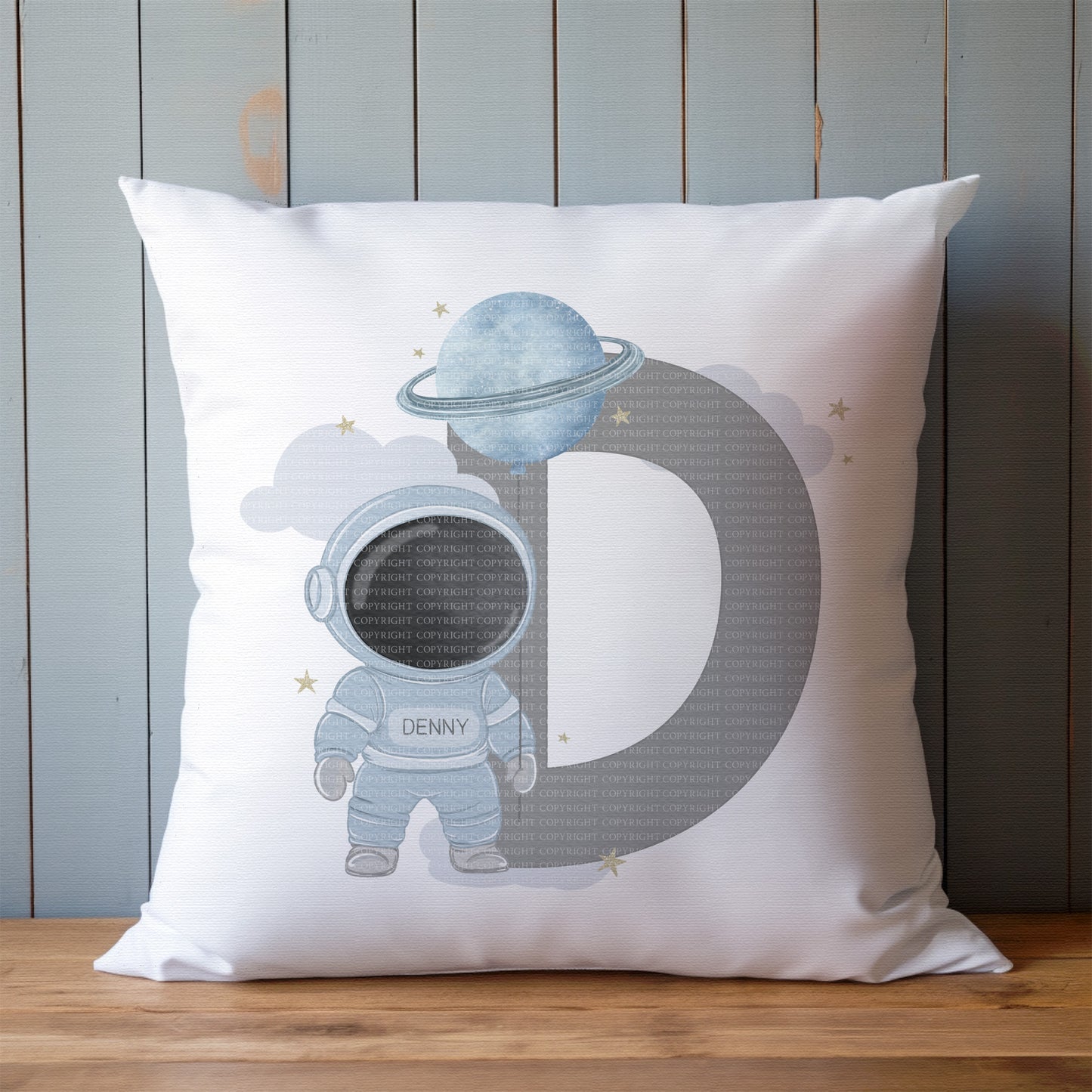 Boy Space Alphabet