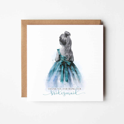 Bridesmaid Thank You Watercolour