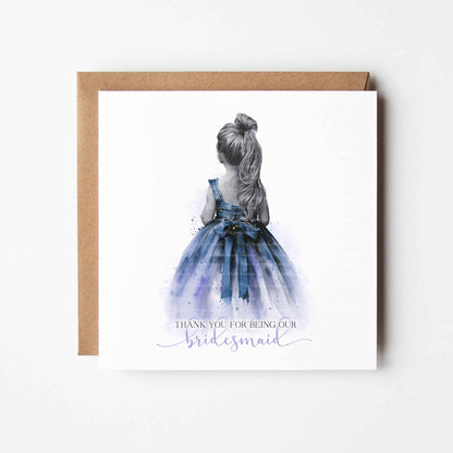 Bridesmaid Thank You Watercolour