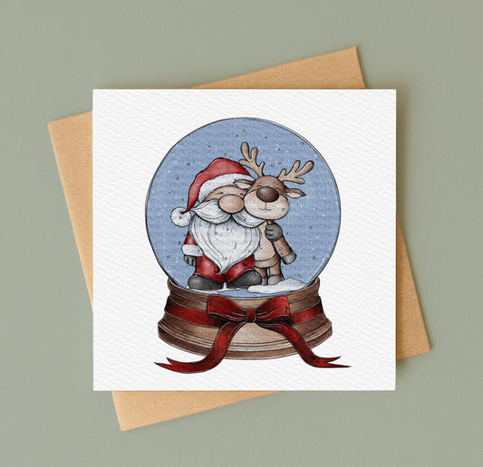 Build A Doodle Snow Globe