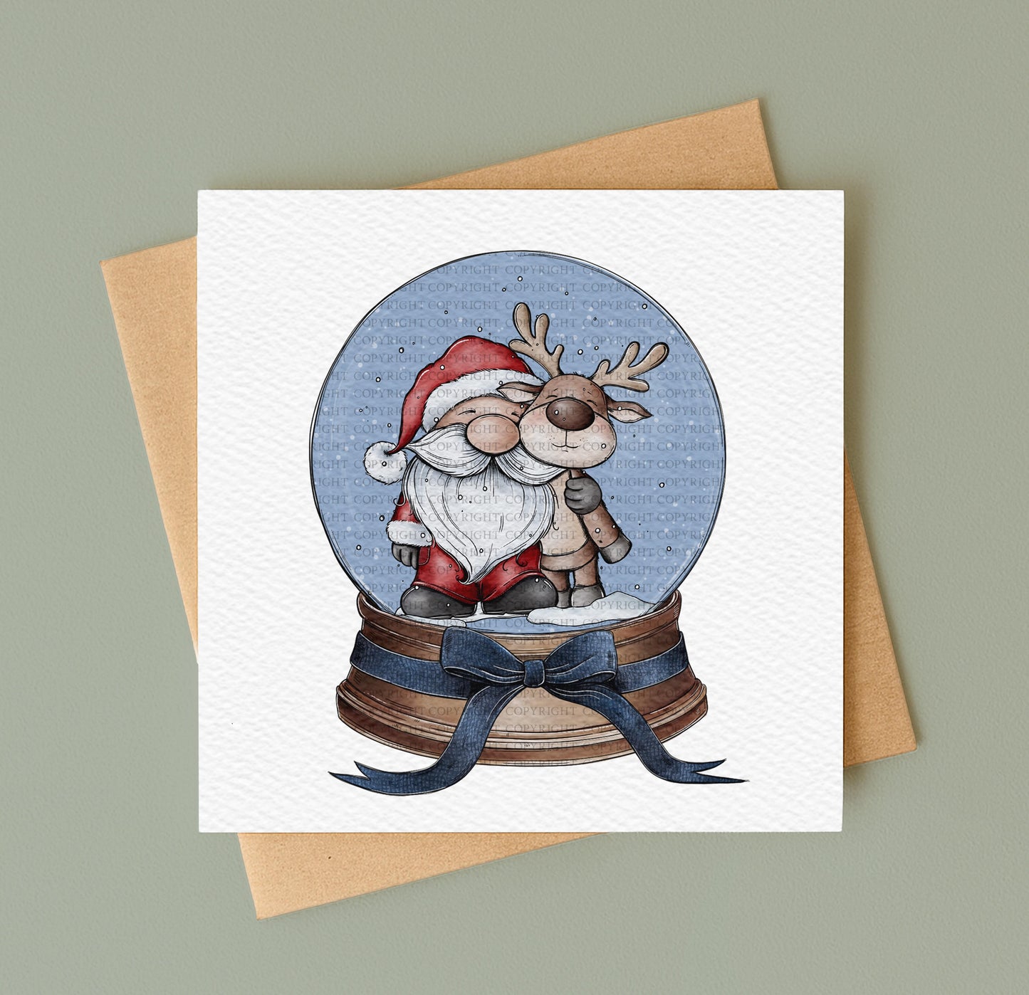 Build A Doodle Snow Globe