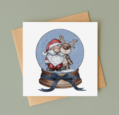 Build A Doodle Snow Globe