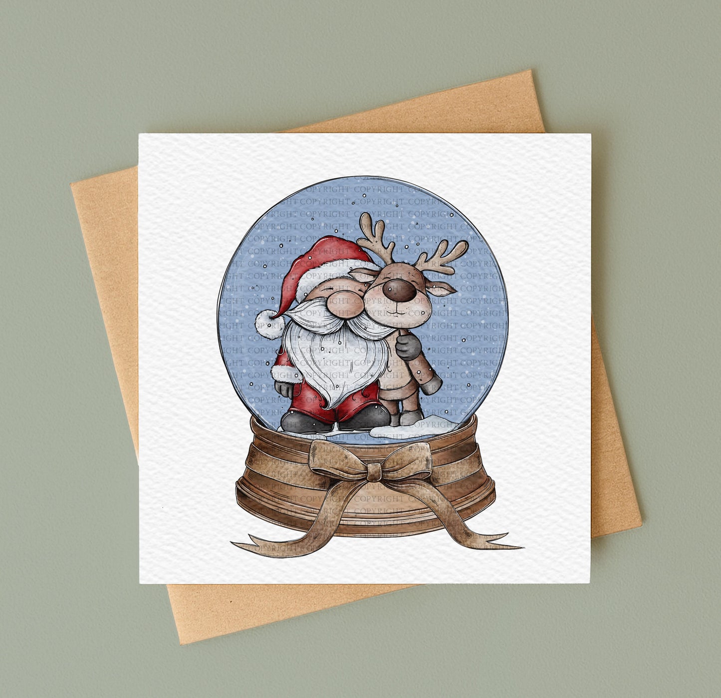 Build A Doodle Snow Globe