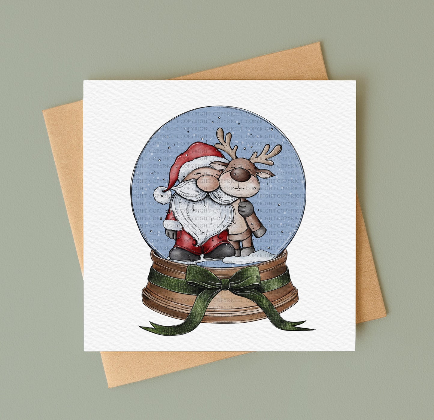 Build A Doodle Snow Globe