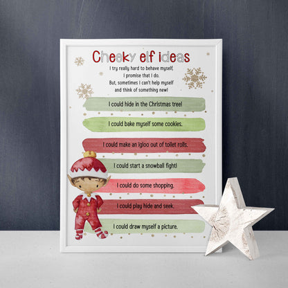 Cheeky Red Elf Ideas
