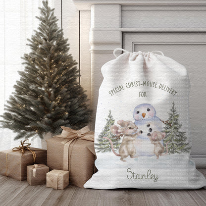 Christ-Mouse Snowman Set