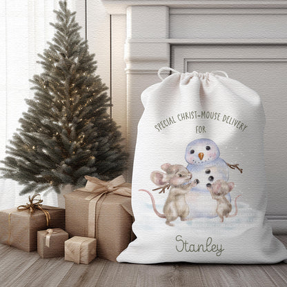 Christ-Mouse Snowman Set