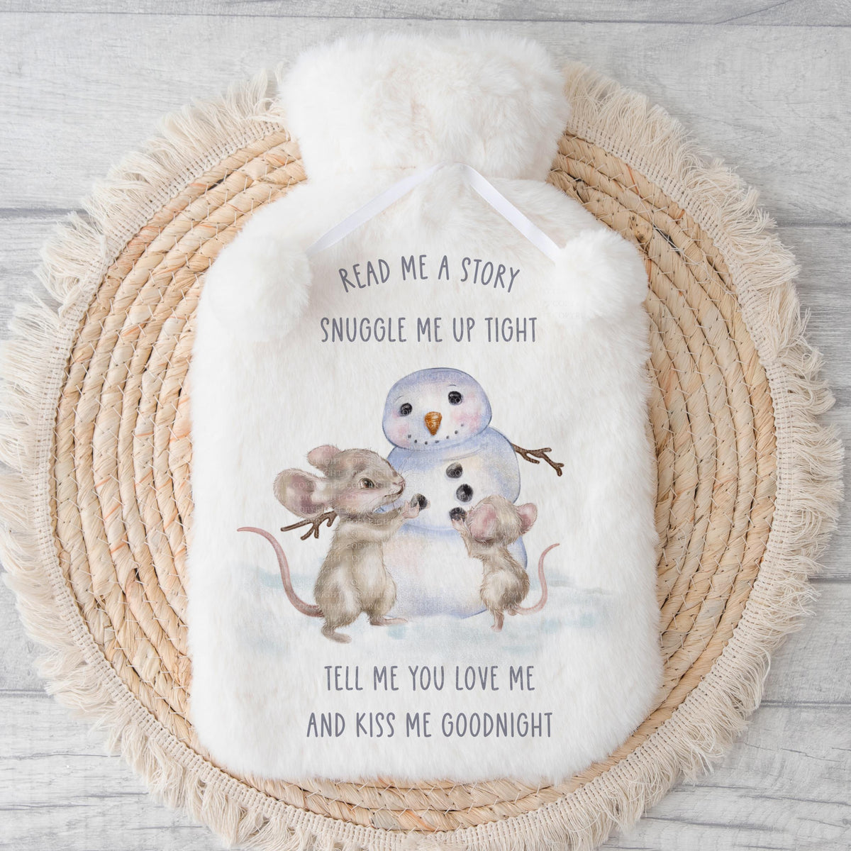 Christ-Mouse Snowman Set
