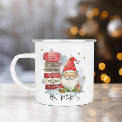 Christmas Gnome Sign Mug