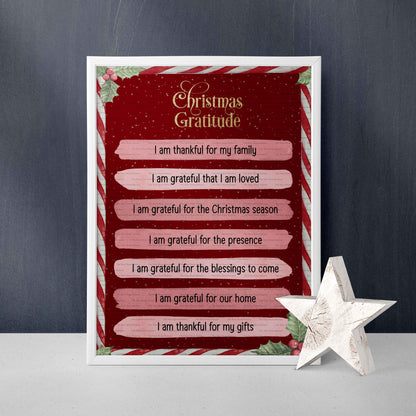 Christmas Gratitude Affirmations