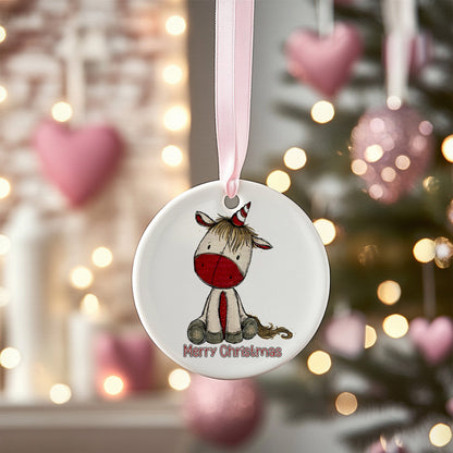 Christmas Unicorn Doodle