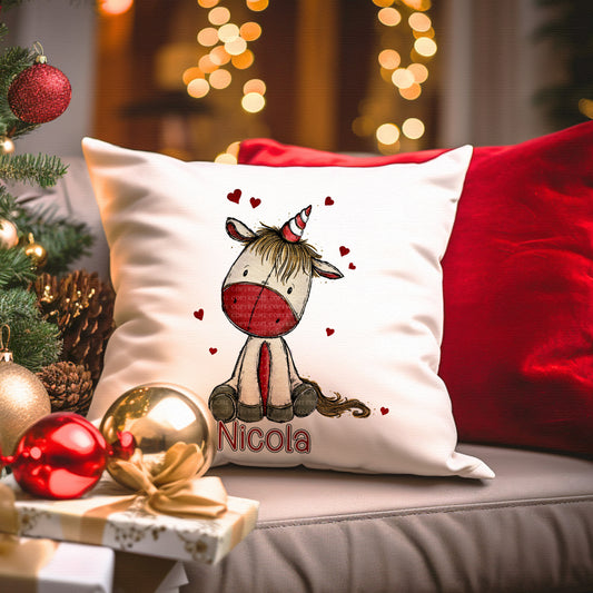 Christmas Unicorn Doodle