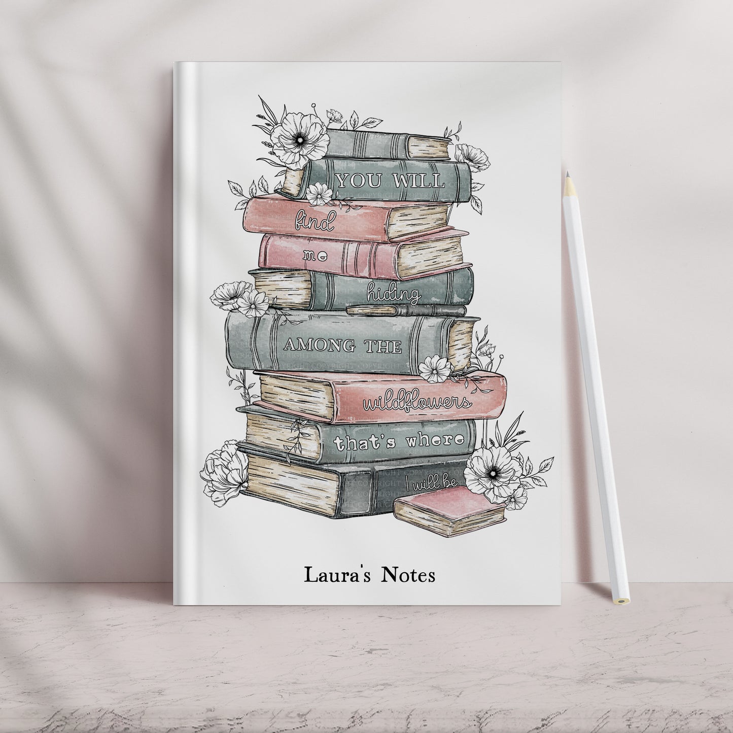 Coastal Book Stack