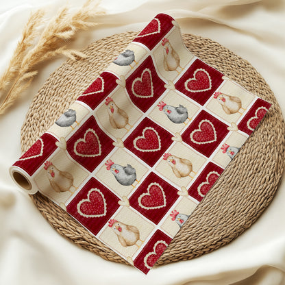 Country Patchwork Chicken Patterns