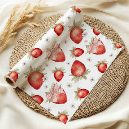 CK Strawberry Patterns & Bow