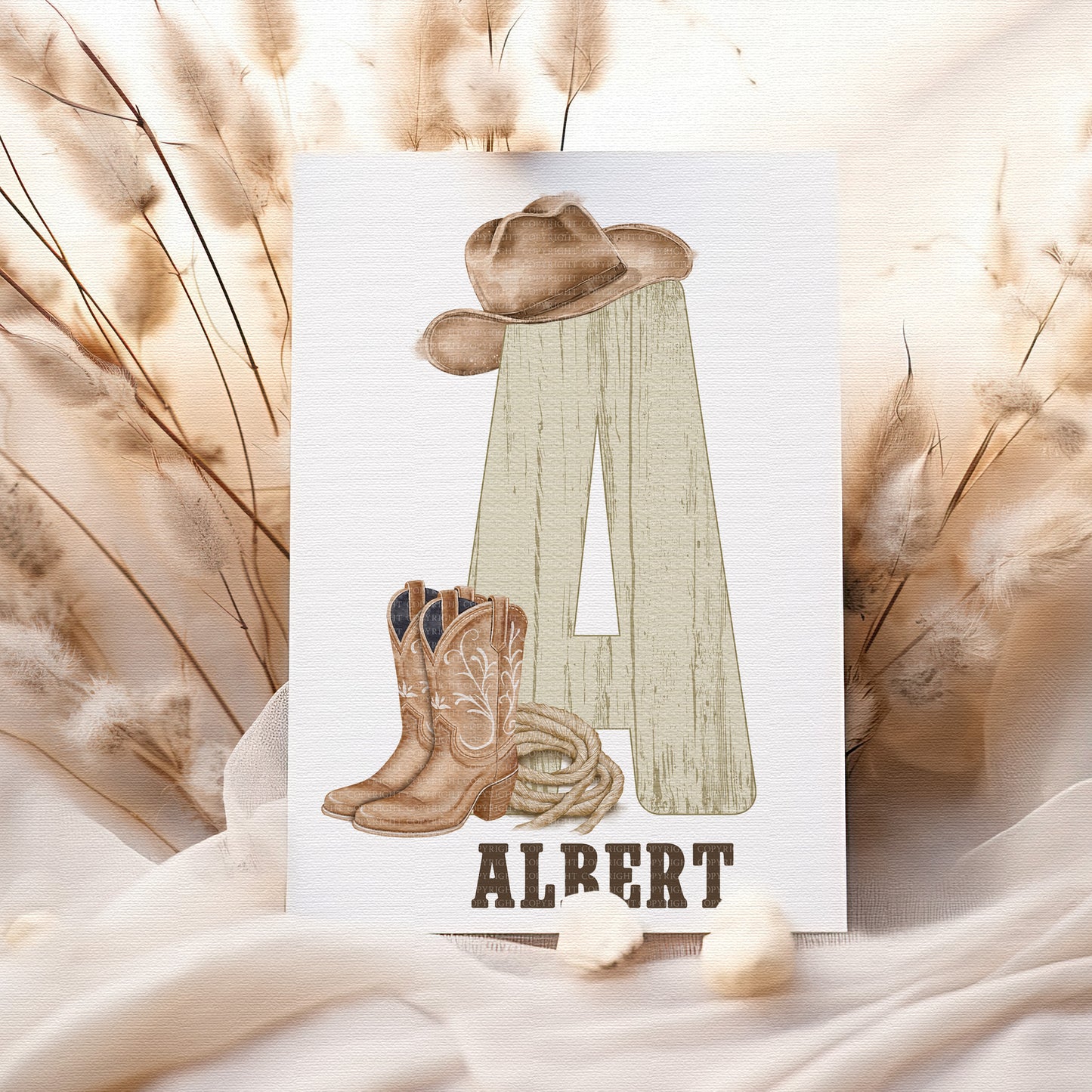 Neutral Cowboy Set