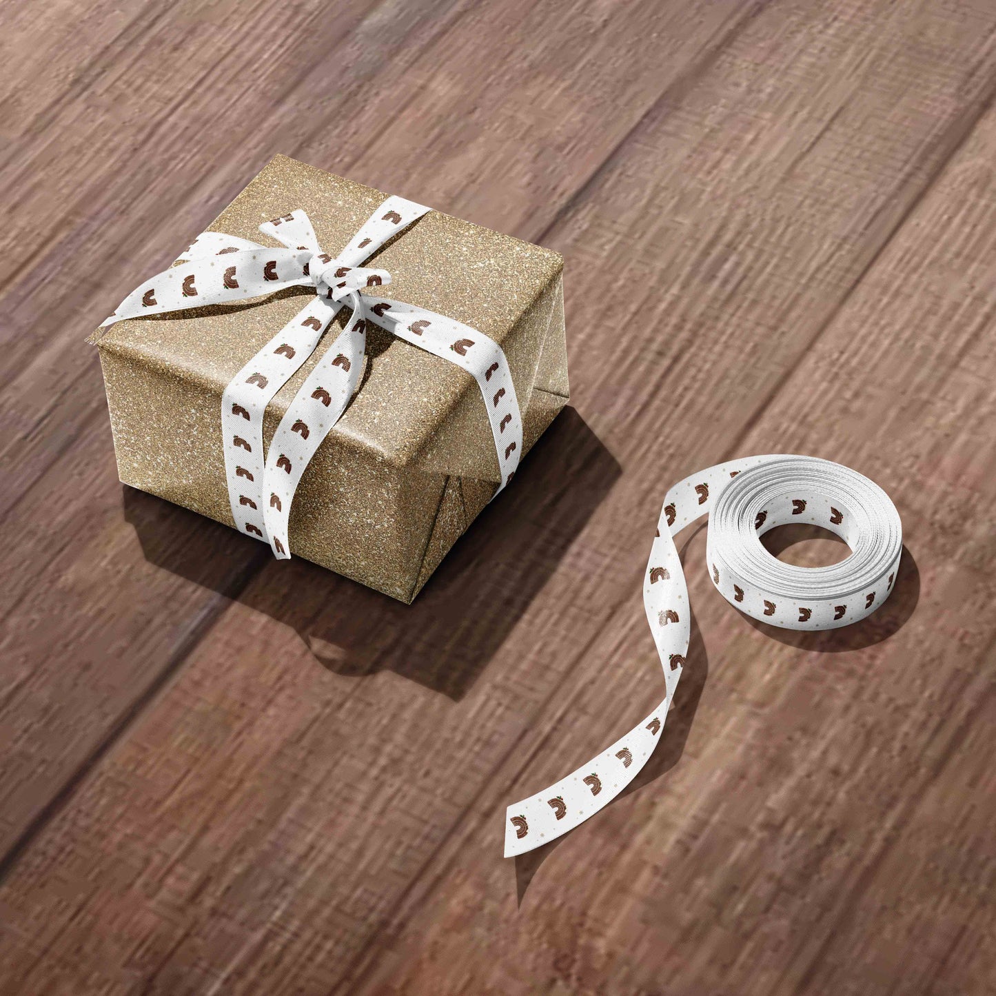 Christmas Pudding Rainbow Pattern & Tags