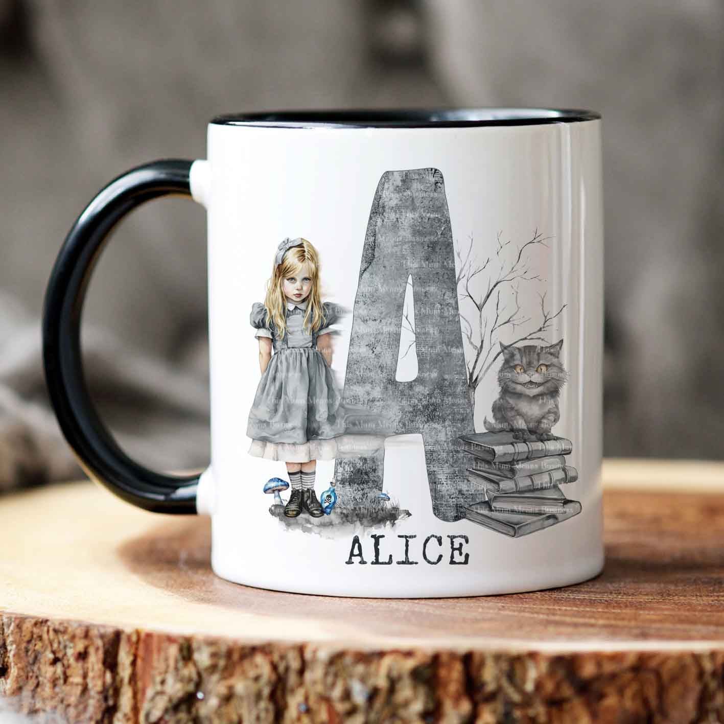 Dark Fairytale Alice Alphabet