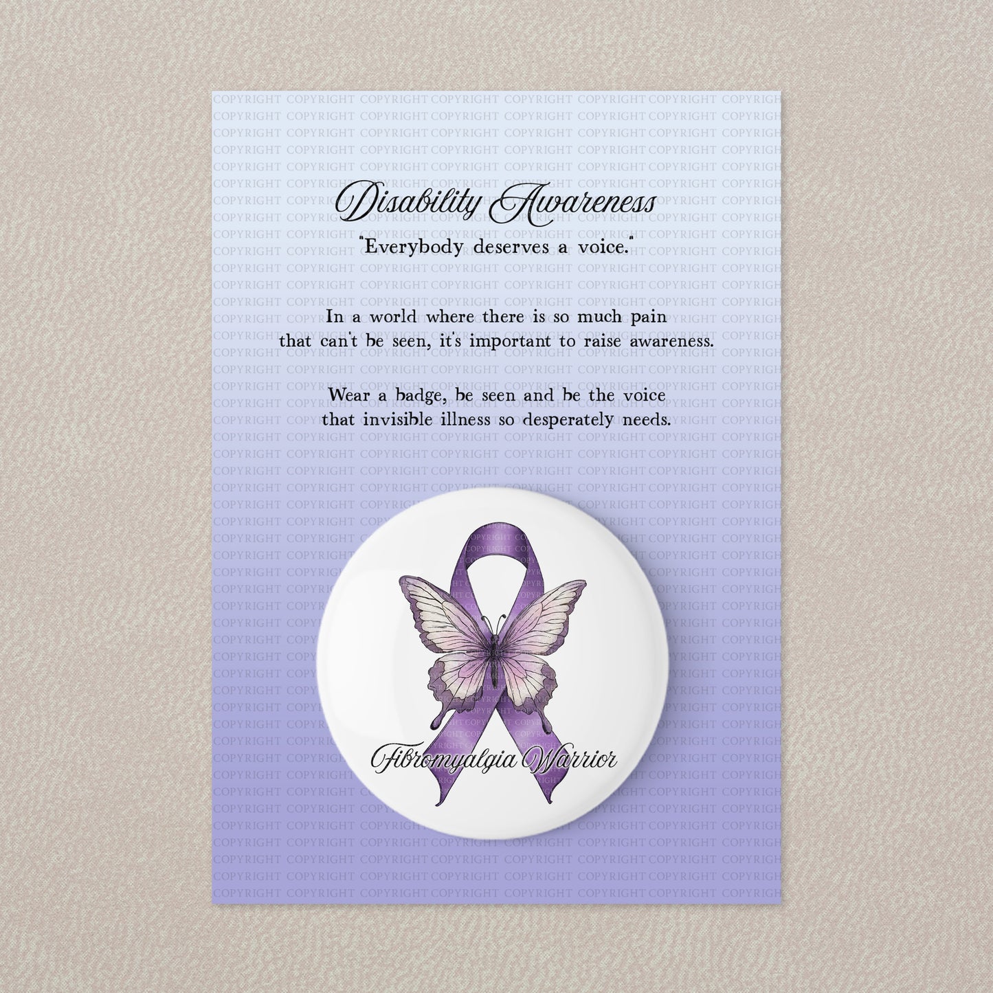 Disability Awareness Ribbons