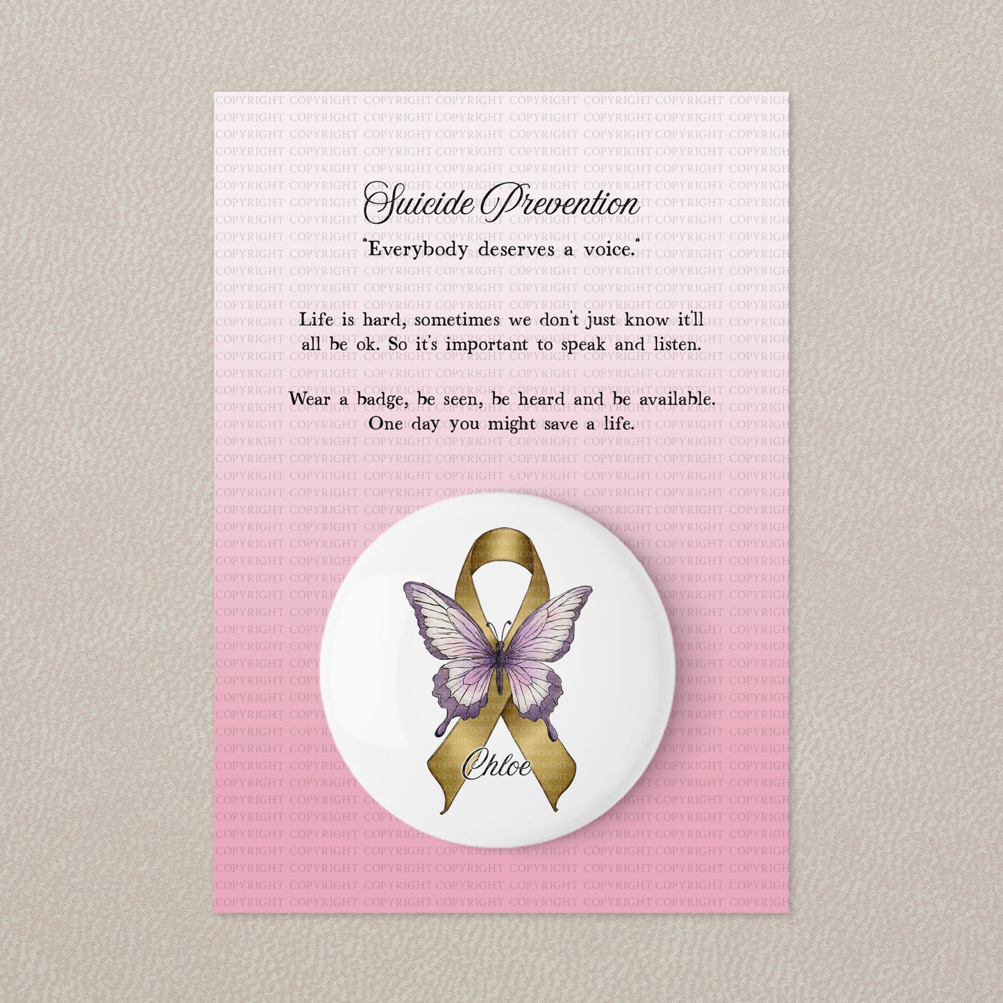Disability Awareness Ribbons