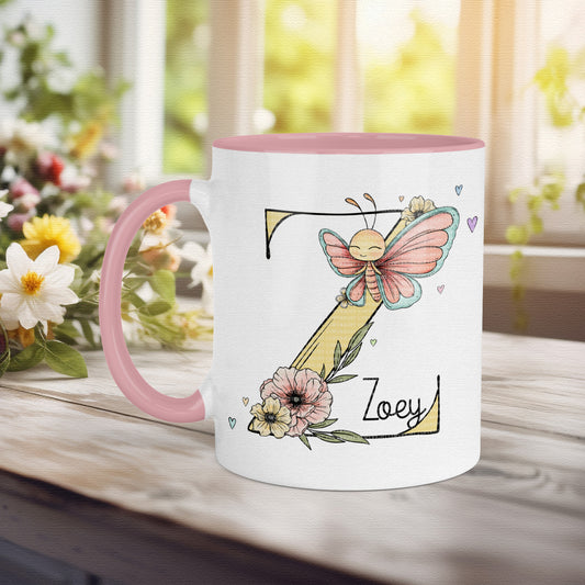 Doodle Butterfly Alphabet