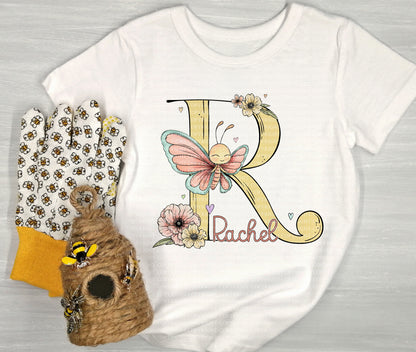Doodle Butterfly Alphabet