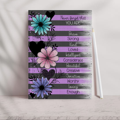 Doodle Flower Affirmations