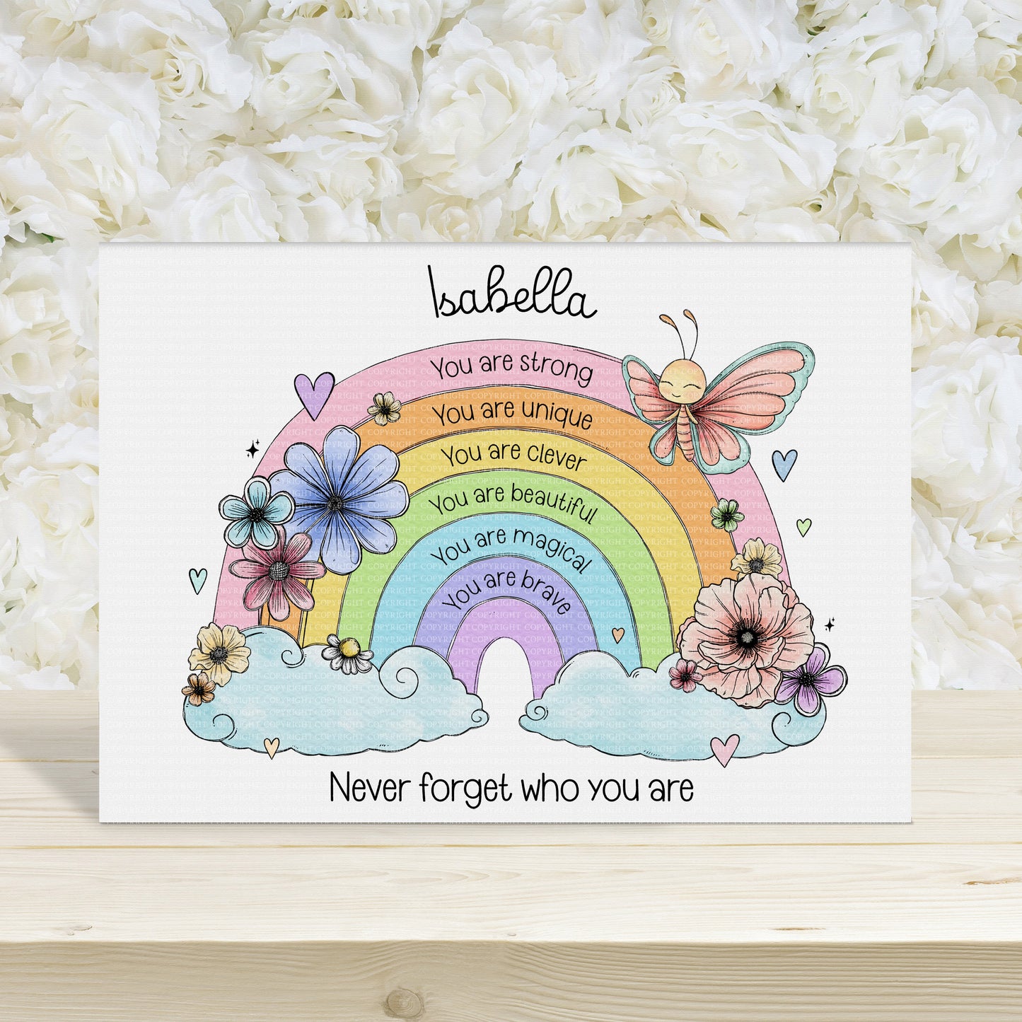 Doodle Pastel Rainbow