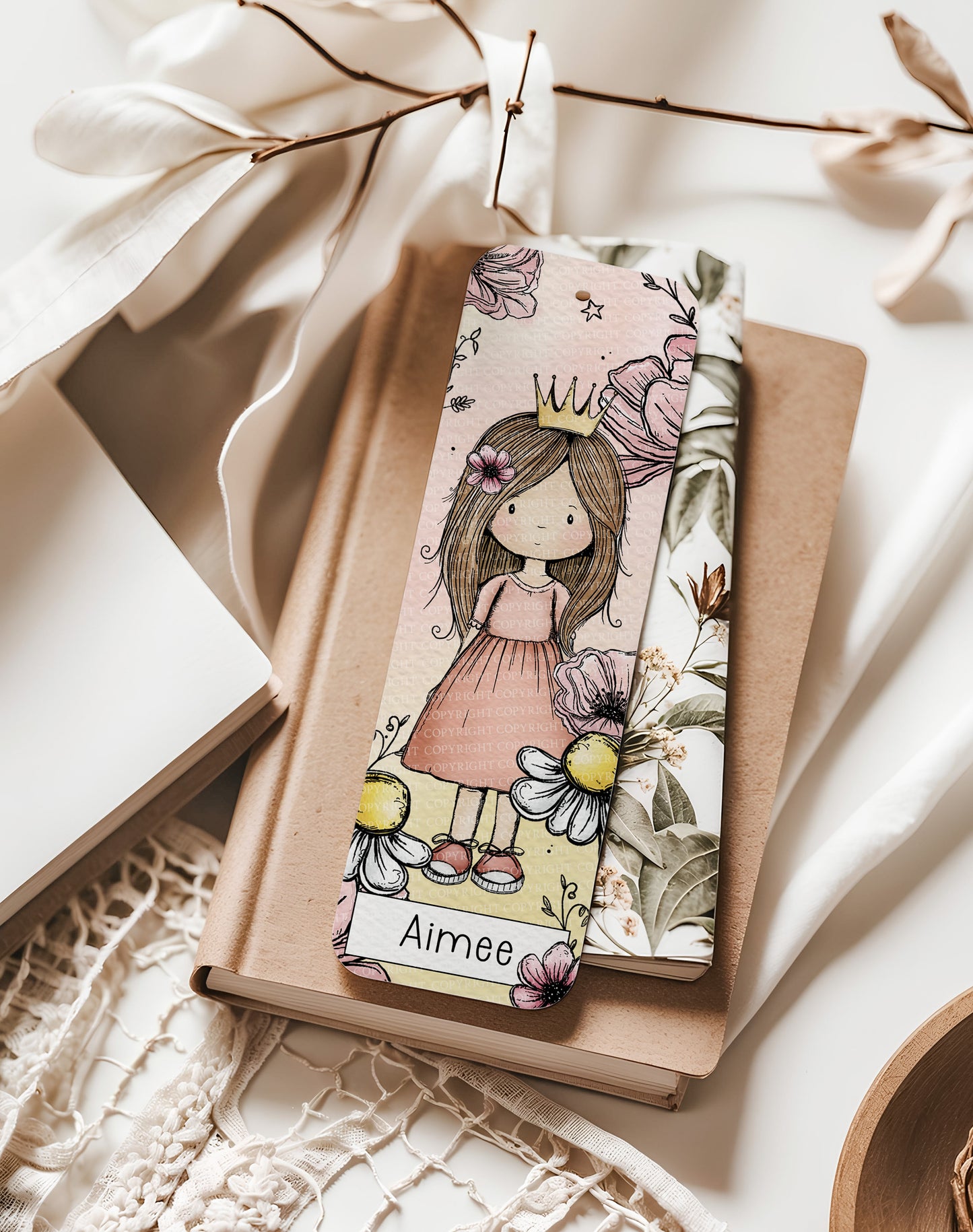 Doodle Princess Bookmarks