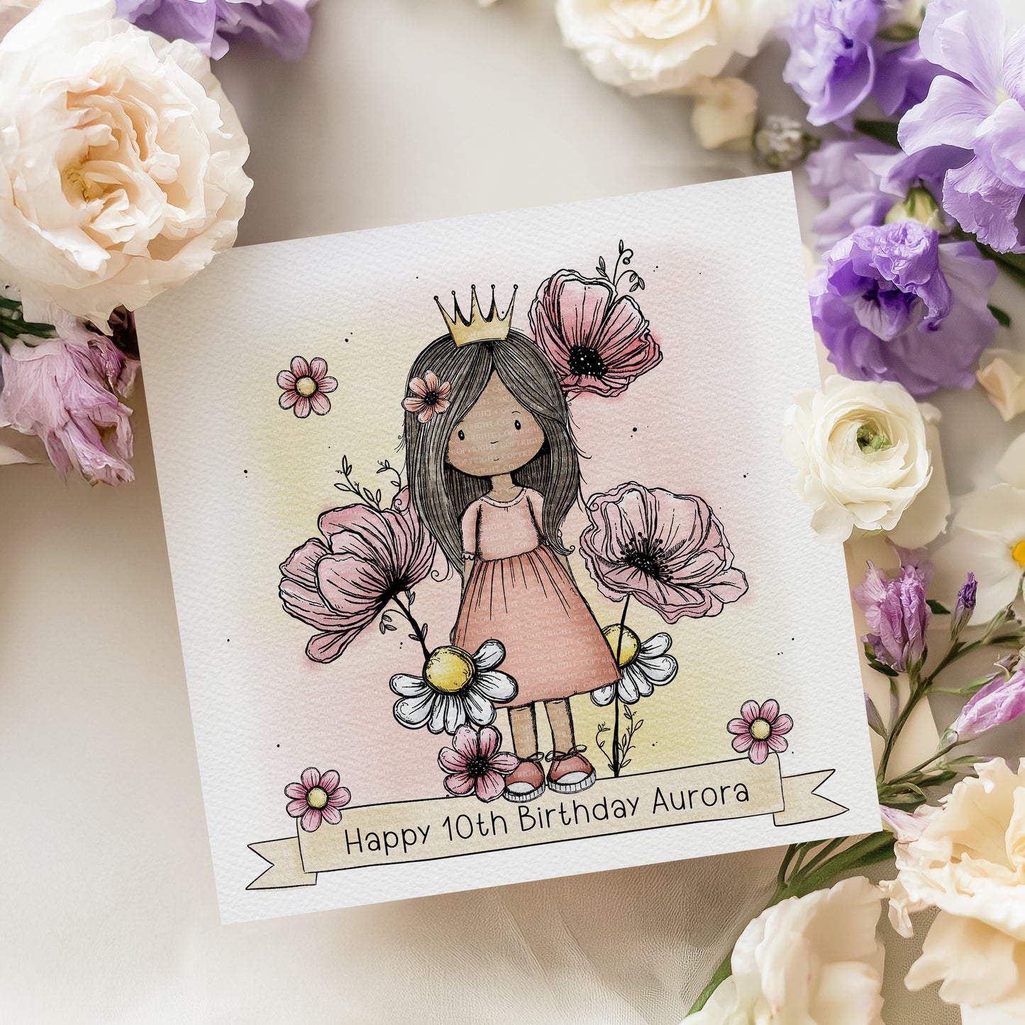 Doodle Princesses - Dark Skin