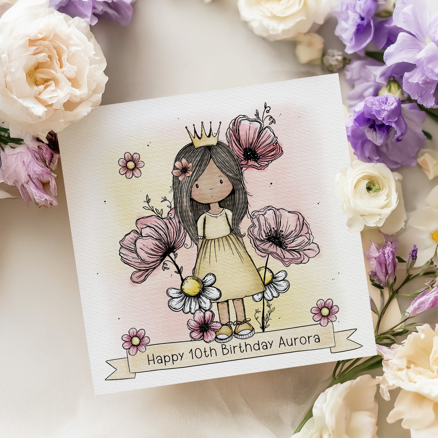 Doodle Princesses - Dark Skin