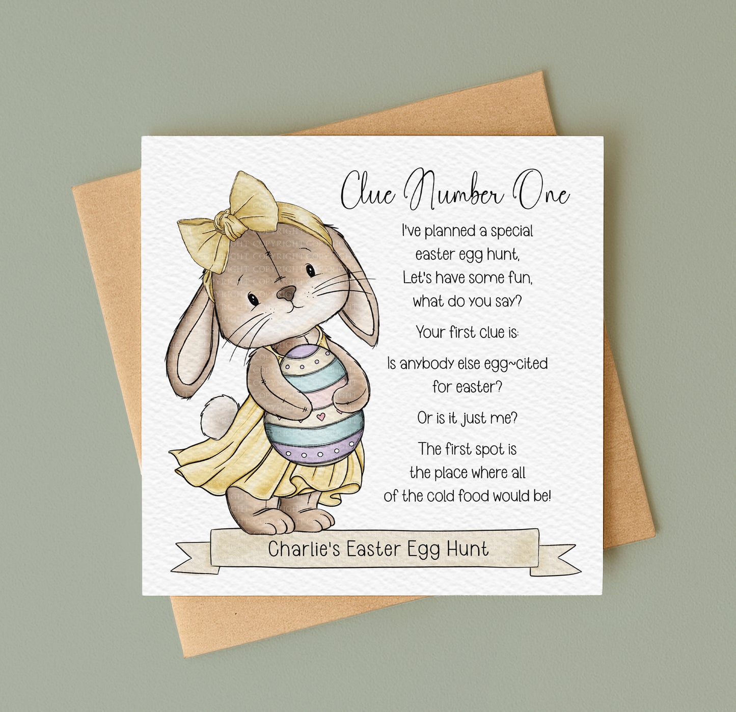 Doodle Spring Bunny Set - Girl