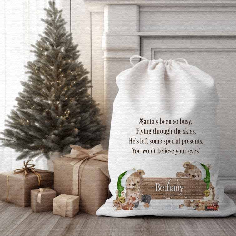 Elf Bear Workshop Signs