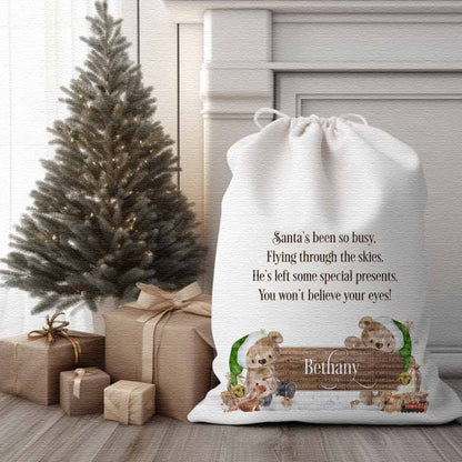 Elf Bear Workshop Signs