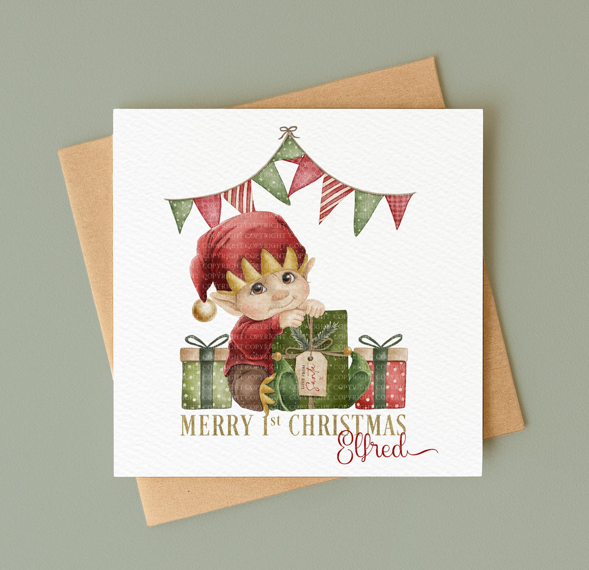 Elfred First Christmas Set