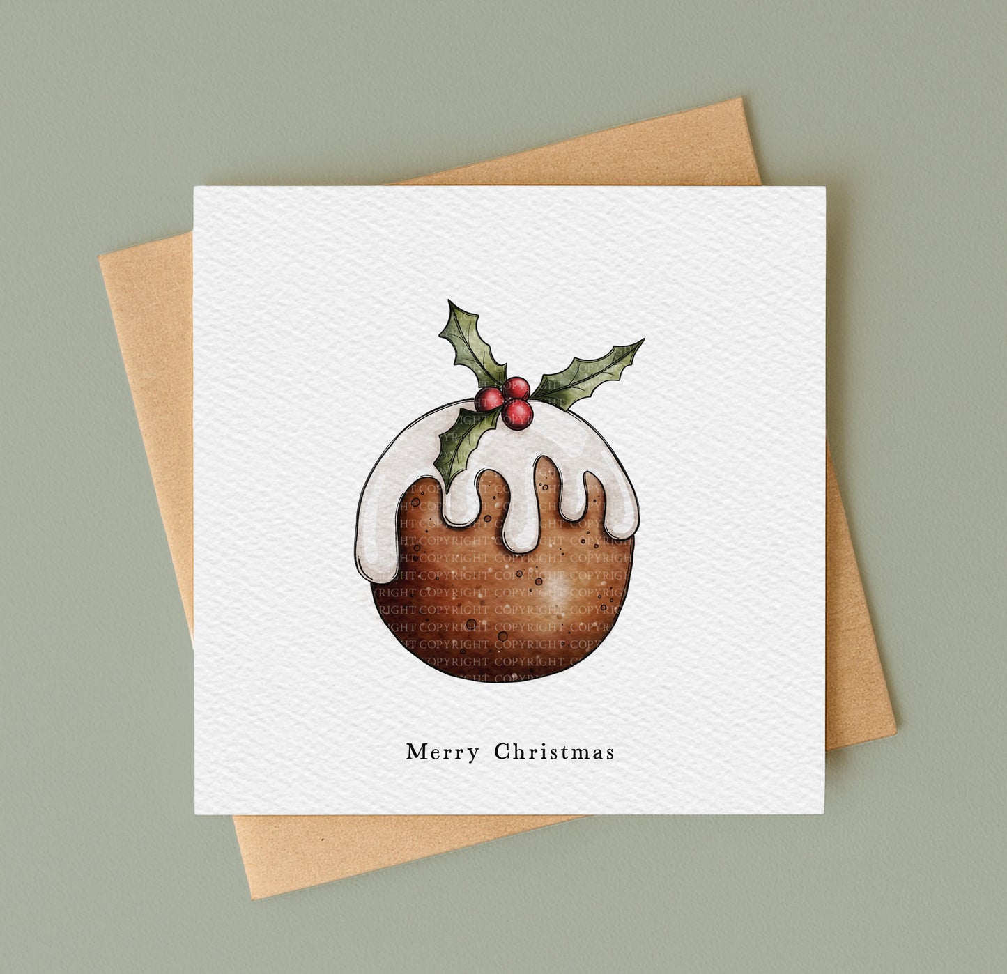 FF Doodle Christmas Puddings