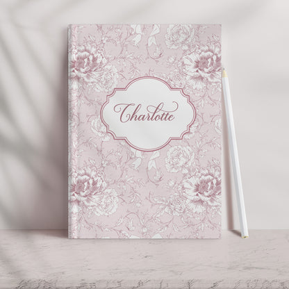 Hand Drawn Floral Bow Pattern - Pink